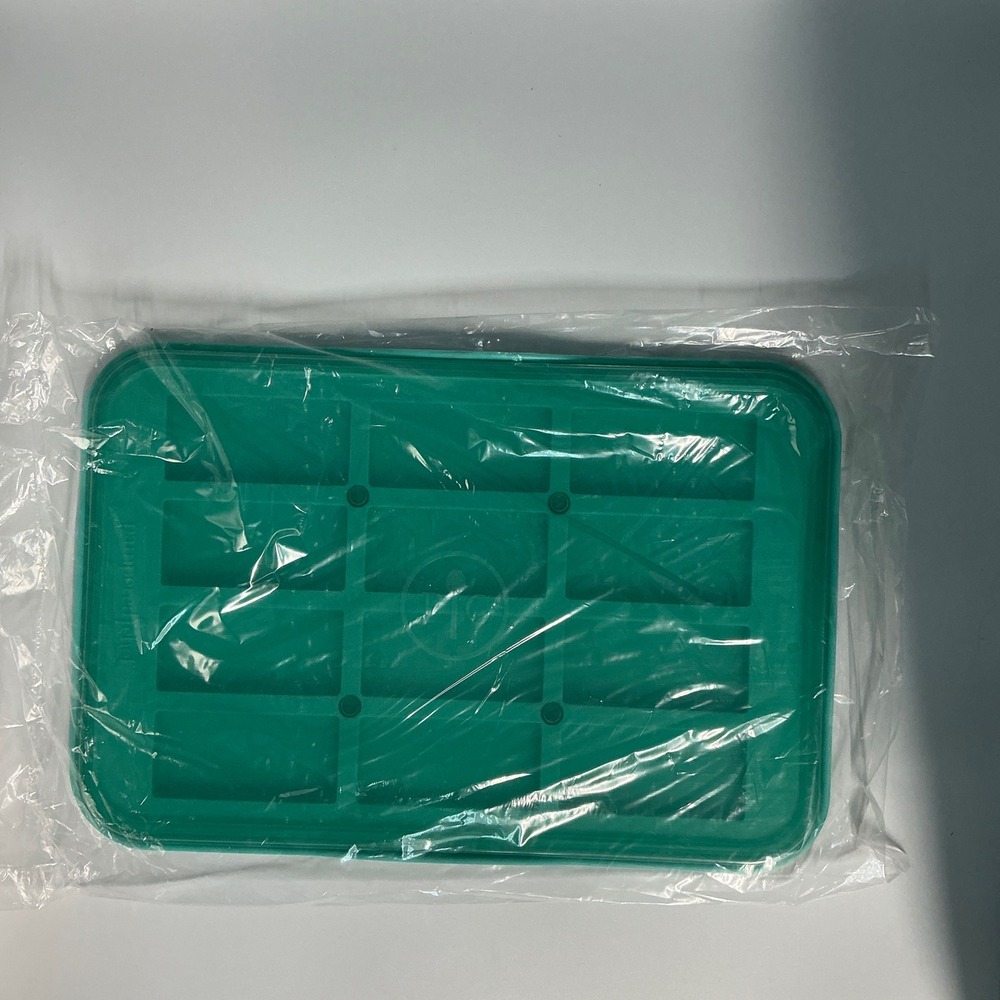 Pampered Chef Snack Bar Maker Green Silicone Mold New In Package